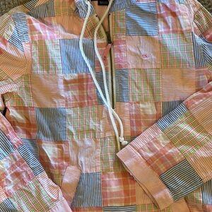 Vineyard Vines Multicolor Patchwork Hoodie